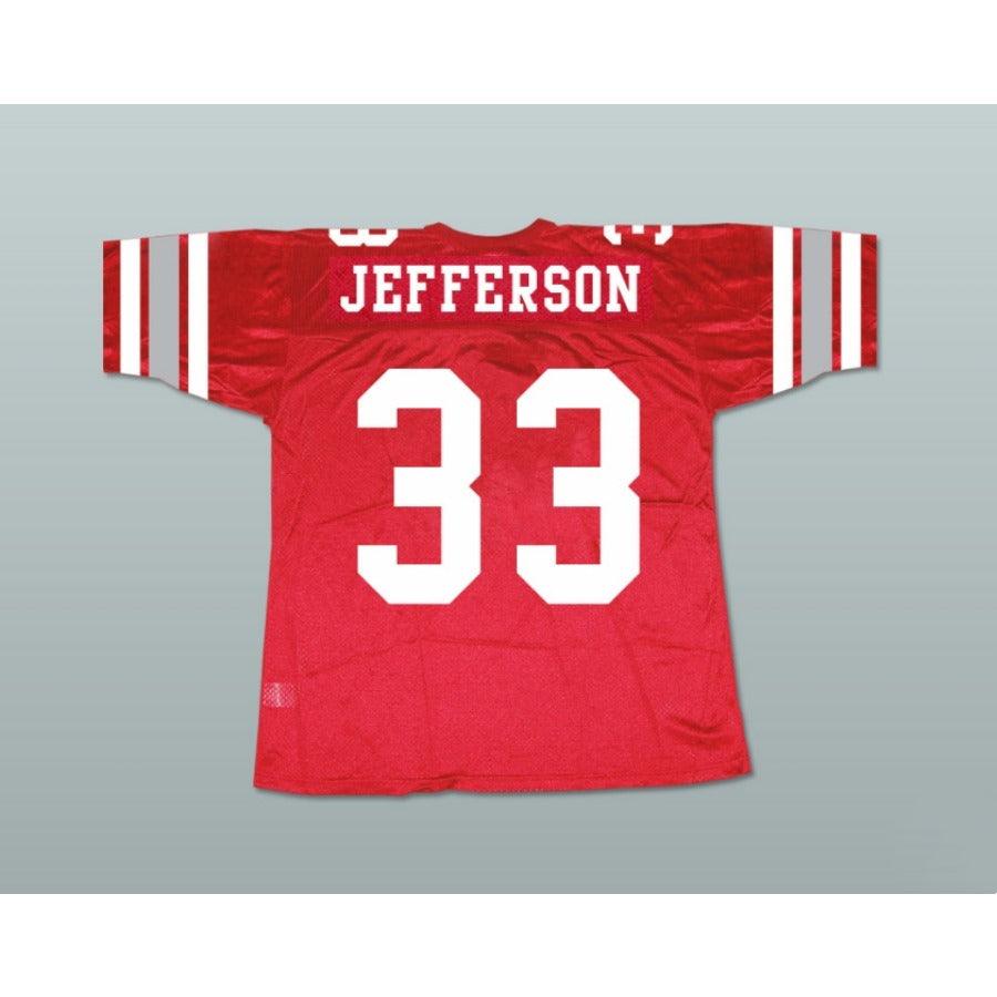 CUSTOM ANY Name Number FOREST WHITAKER 33 CHARLES JEFFERSON RIDGEMONT HIGH SCHOOL WOLVES Football Jersey Top Stitched S-6XL
