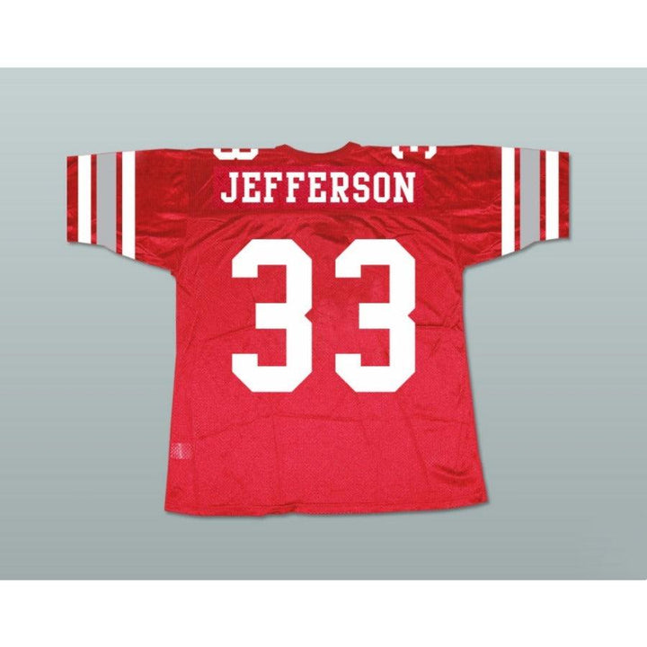 CUSTOM ANY Name Number FOREST WHITAKER 33 CHARLES JEFFERSON RIDGEMONT HIGH SCHOOL WOLVES Football Jersey Top Stitched S-6XL