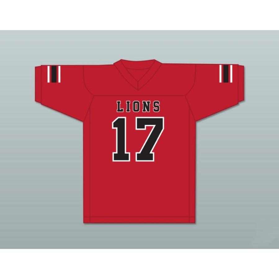 CUSTOM ANY Name Number ISIAH WRIGHT 17 EMCC LIONS FOOTBALL JERSEY INCLUDES PATCHES Top Stitched S-6XL