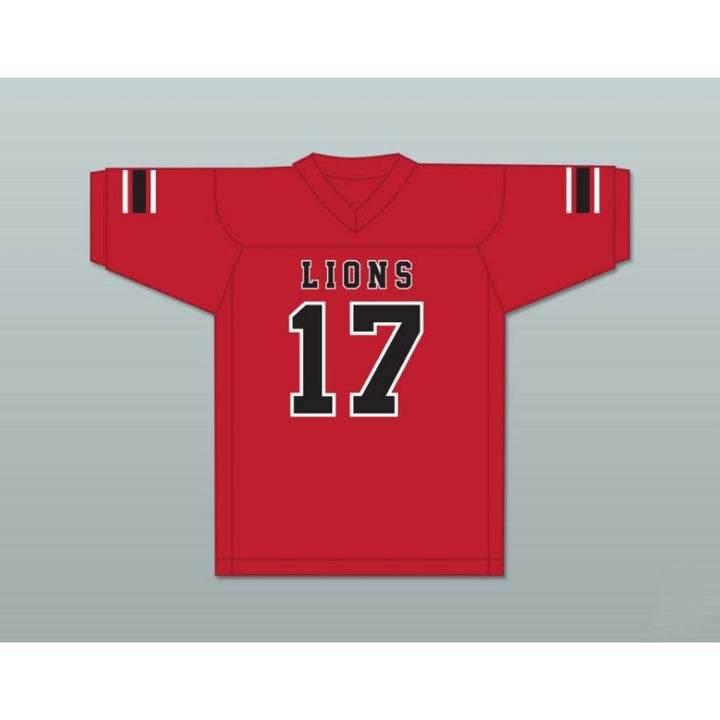 CUSTOM ANY Name Number ISIAH WRIGHT 17 EMCC LIONS FOOTBALL JERSEY INCLUDES PATCHES Top Stitched S-6XL
