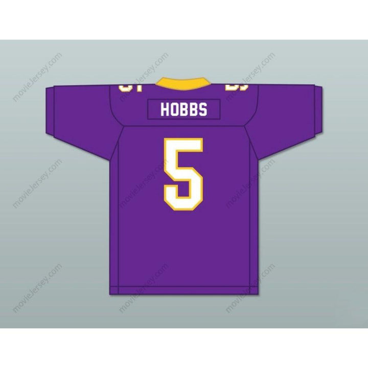 CUSTOM ANY Name Number NATE HOBBS 5 MALE HIGH SCHOOL BULLDOGS Football Jersey Top Stitched S-6XL