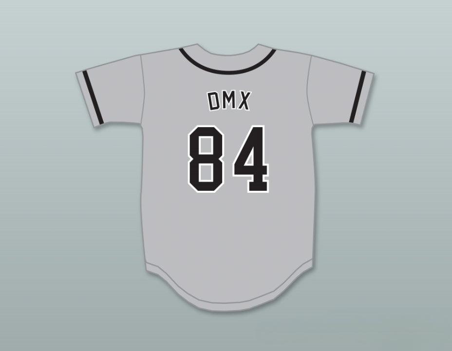 Custom Any Name Number DMX 84 ROUGH RYDERS GRAY BASEBALL JERSEY Top Stitched S-6XL