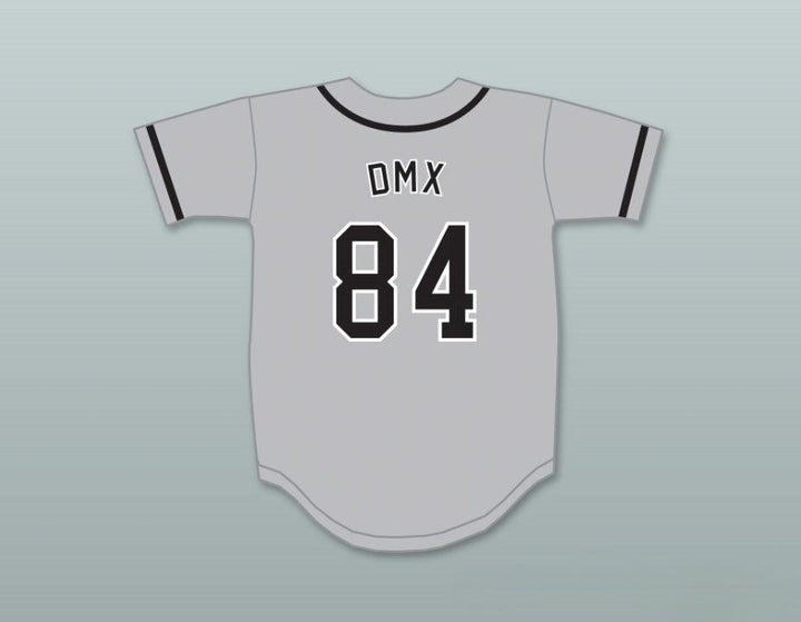 Custom Any Name Number DMX 84 ROUGH RYDERS GRAY BASEBALL JERSEY Top Stitched S-6XL