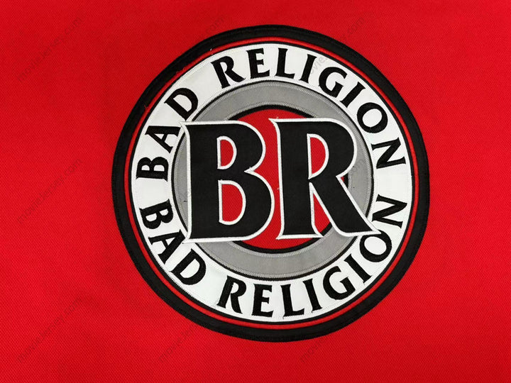 Custom Any Name Number BAD RELIGION 98 RED HOCKEY JERSEY Stitched Top Stitched S-6XL