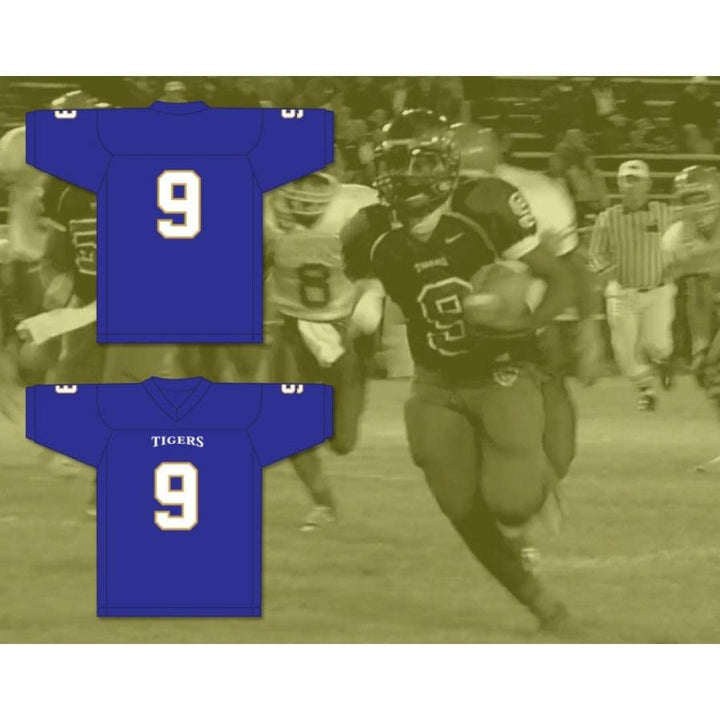 CUSTOM ANY Name Number OMAR WILLIAMS 9 MANASSAS TIGERS HIGH SCHOOL Football Jersey Top Stitched S-6XL