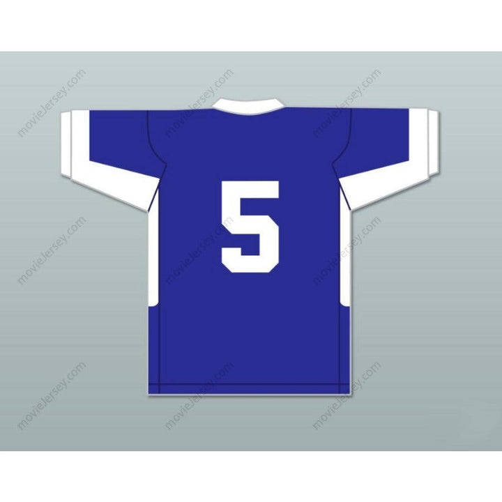 CUSTOM ANY Name Number JAHAN DOTSON 5 NAZARETH AREA HIGH SCHOOL BLUE  Football Jersey Top Stitched S-6XL