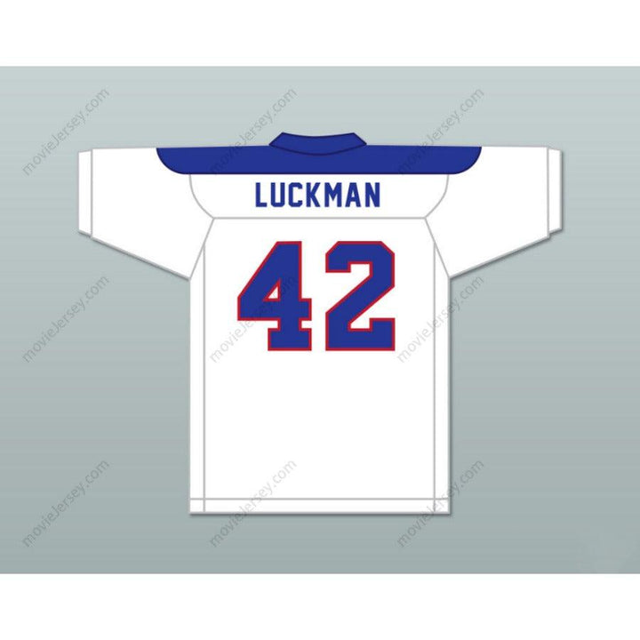 CUSTOM ANY Name Number SID LUCKMAN 42 ERASMUS HALL HIGH SCHOOL Football Jersey Top Stitched S-6XL