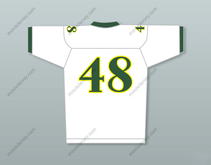 CUSTOM WHITE ROB GRONKOWSKI 48 NORTH HIGH SCHOOL FOOTBALL JERSEY Top Stitched S-6XL