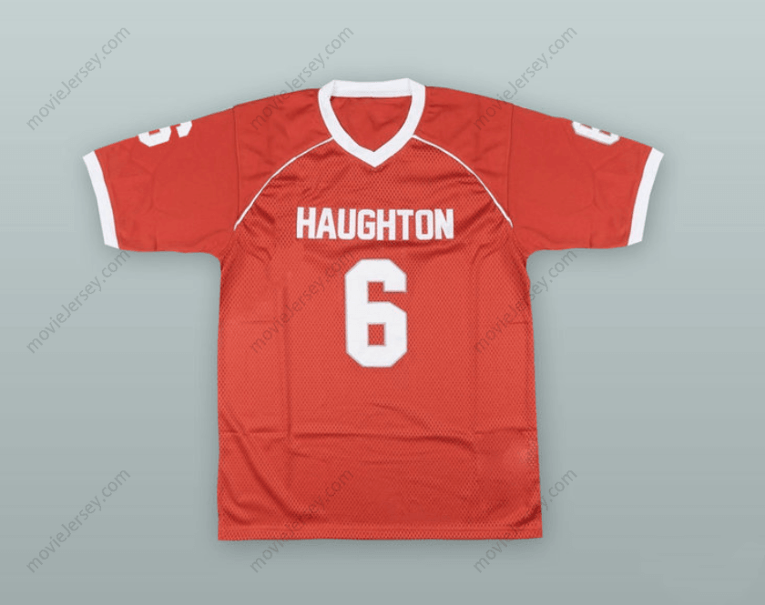CUSTOM ANY Name Number DAK PRESCOTT 6 HAUGHTON HIGH SCHOOL RED FOOTBALL JERSEY Top Stitched S-6XL