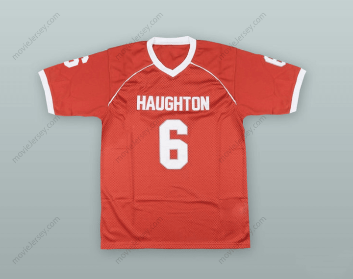 CUSTOM ANY Name Number DAK PRESCOTT 6 HAUGHTON HIGH SCHOOL RED FOOTBALL JERSEY Top Stitched S-6XL