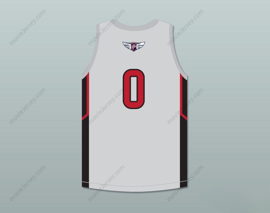 CUSTOM ANY Name Number BOL BOL 0  PREP GRAY BASKETBALL JERSEY 1 Top Stitched S-6XL