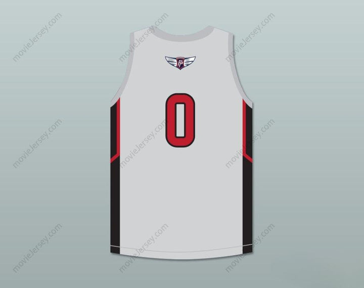 CUSTOM ANY Name Number BOL BOL 0  PREP GRAY BASKETBALL JERSEY 1 Top Stitched S-6XL