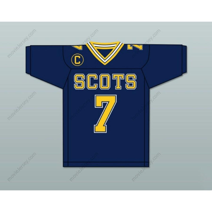 CUSTOM ANY Name Number MATTHEW STAFFORD 7 HIGHLAND PARK HIGH SCHOOL SCOTS Football Jersey Top Stitched S-6XL