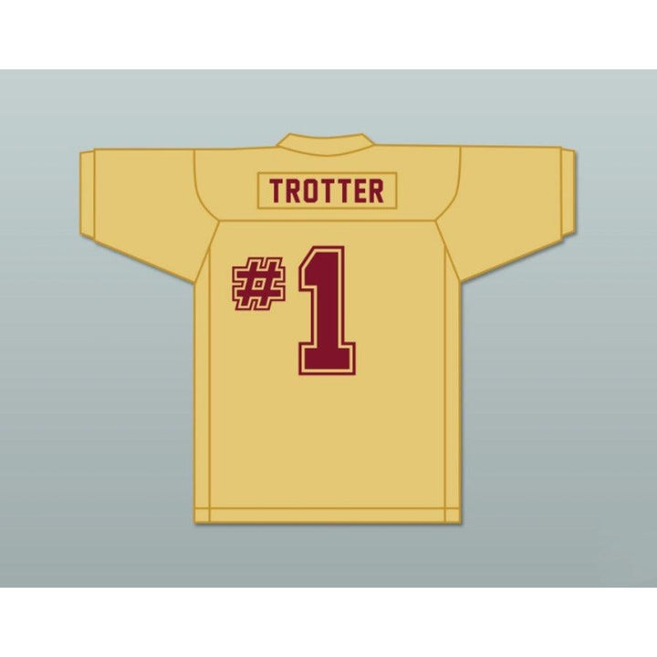 CUSTOM ANY Name Number TROTTER #1 HEARTLAND STATE UNIVERSITY Football Jersey Top Stitched S-6XL