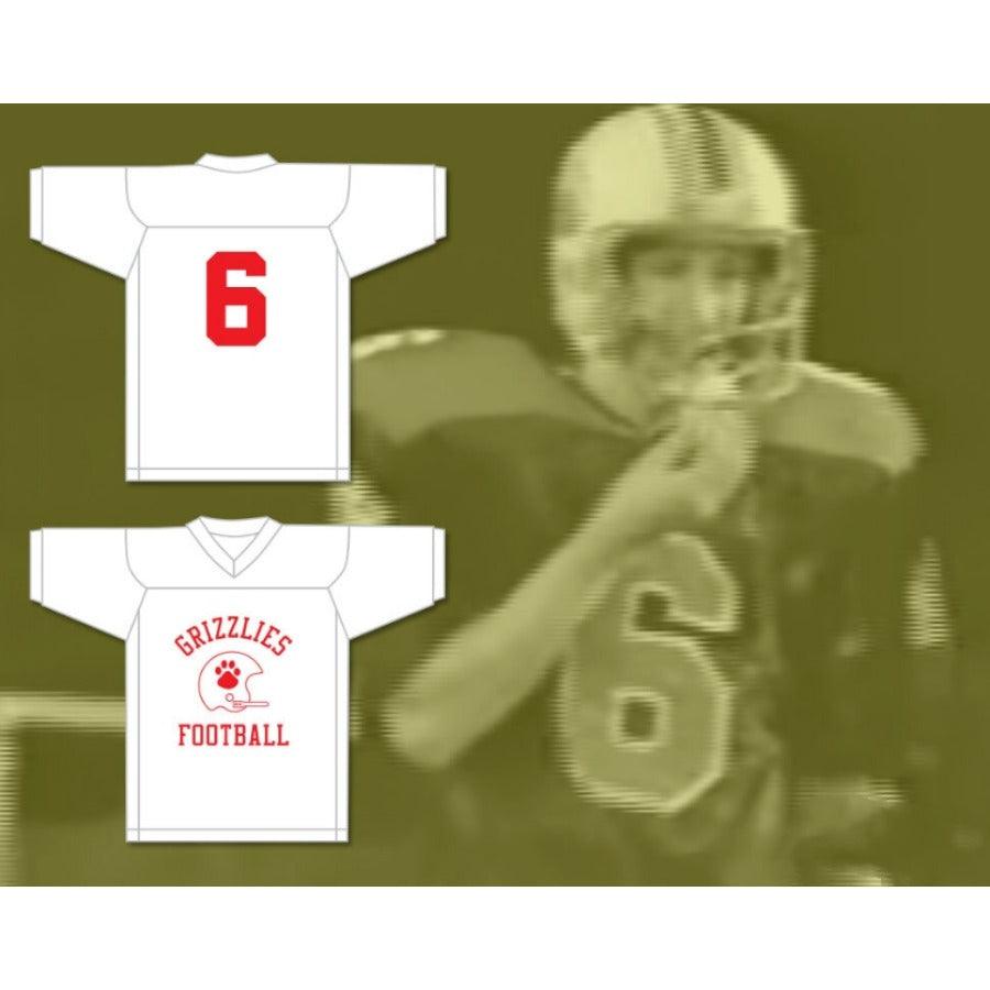 CUSTOM ANY Name Number ROGER 6 MINNVILLE HIGH SCHOOL GRIZZLIES Football Jersey Top Stitched S-6XL