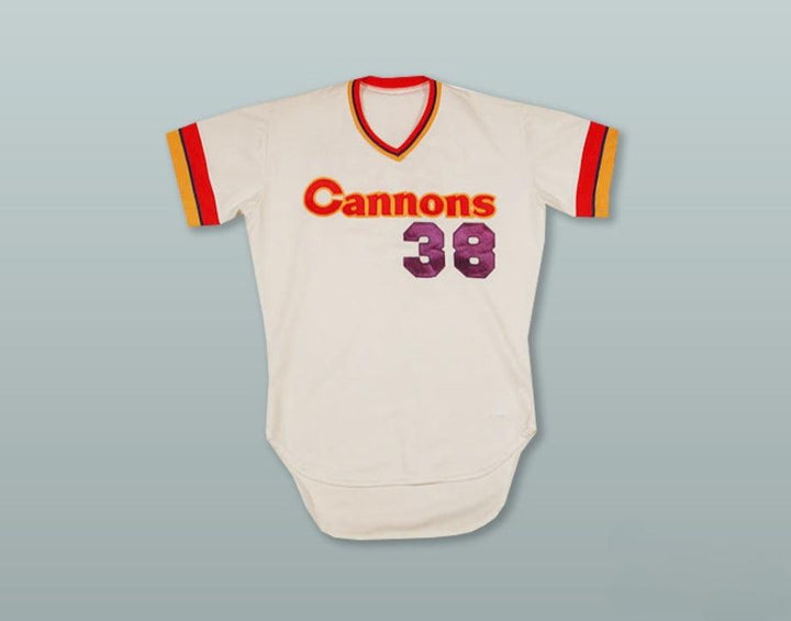 Custom Any Name Number CALGARY CANNONS 38 WHITE BASEBALL JERSEY Top Stitched S-6XL