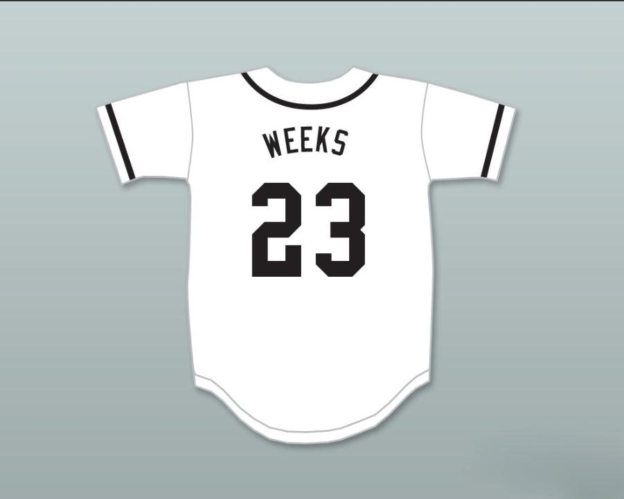 Custom Any Name Number BERTRAM WEEKS 23 BASEBALL JERSEY THE SANDLOT Top Stitched S-6XL