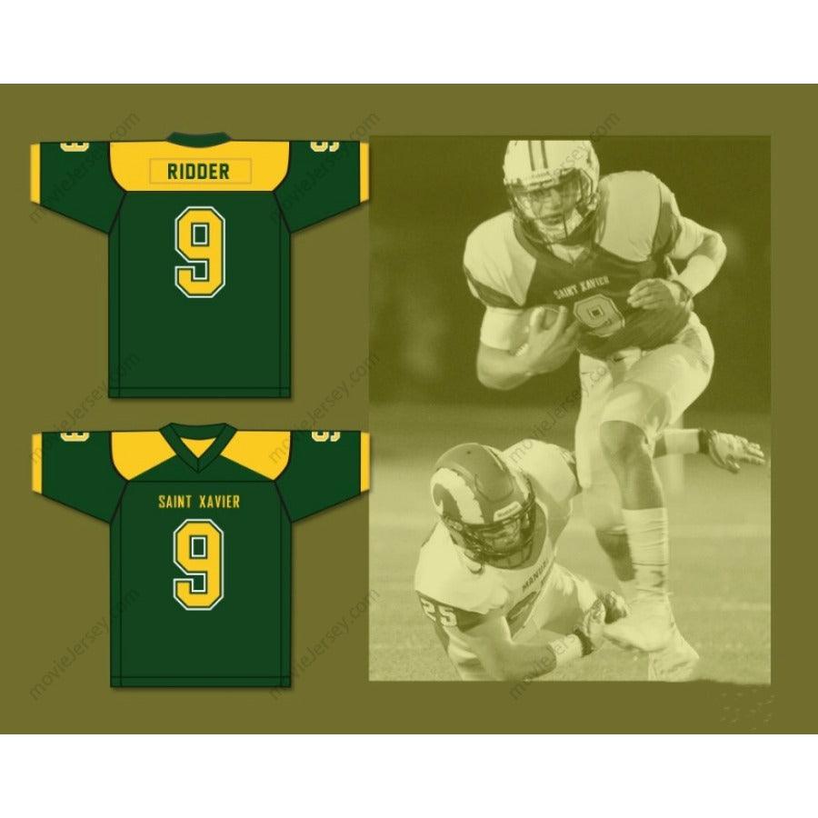 CUSTOM ANY Name Number DESMOND RIDDER 9 ST. XAVIER HIGH SCHOOL TIGERS Football Jersey Top Stitched S-6XL