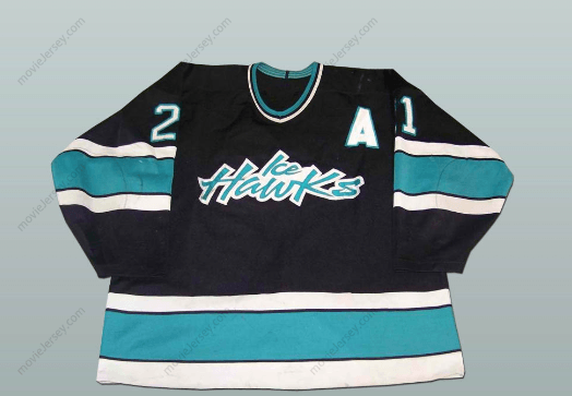 Custom Any Name Number Bellingham Ice Hawks Hockey Jersey Top Stitched S-6XL