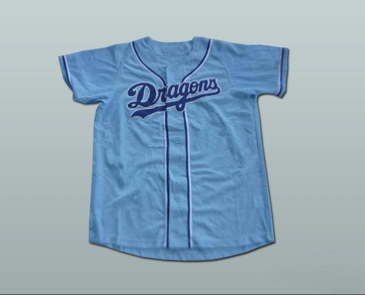 Custom Any Name Number CHUNICHI DRAGONS JACK ELLIOT MR. BASEBALL MOVIE JERSEY NEW STITCH SEWN Top Stitched S-6XL
