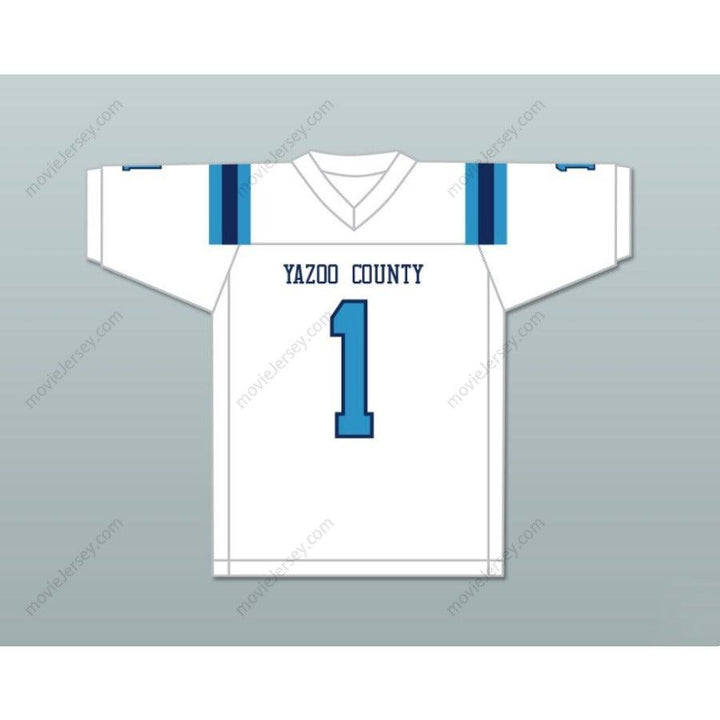CUSTOM ANY Name Number KENNETH GAINWELL 1 YAZOO COUNTY HIGH SCHOOL PANTHERS FOOTBALL JERSEY Top Stitched S-6XL
