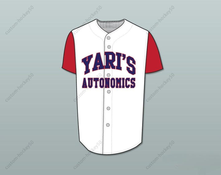 Custom Any Name Number JEFF GREENE 34 YARI'S AUTONOMICS BASEBALL JERSEY STITCH SEWN DELUXE EDITION Top Stitched S-6XL