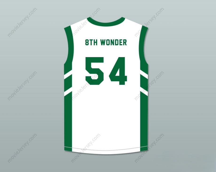 CUSTOM ANY Name Number ANTOINE '8TH WONDER' SCOTT 54 WHITE BASKETBALL JERSEY DENNIS RODMAN'S BIG BANG IN PYONGYANG Top Stitched S-6XL