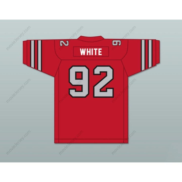 CUSTOM ANY Name Number 1984 USFL REGGIE WHITE 92 MEMPHIS SHOWBOATS ROAD Football Jersey Top Stitched S-6XL