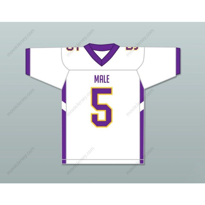 CUSTOM ANY Name Number NATE HOBBS 5 MALE HIGH SCHOOL BULLDOGS Football Jersey Top Stitched S-6XL