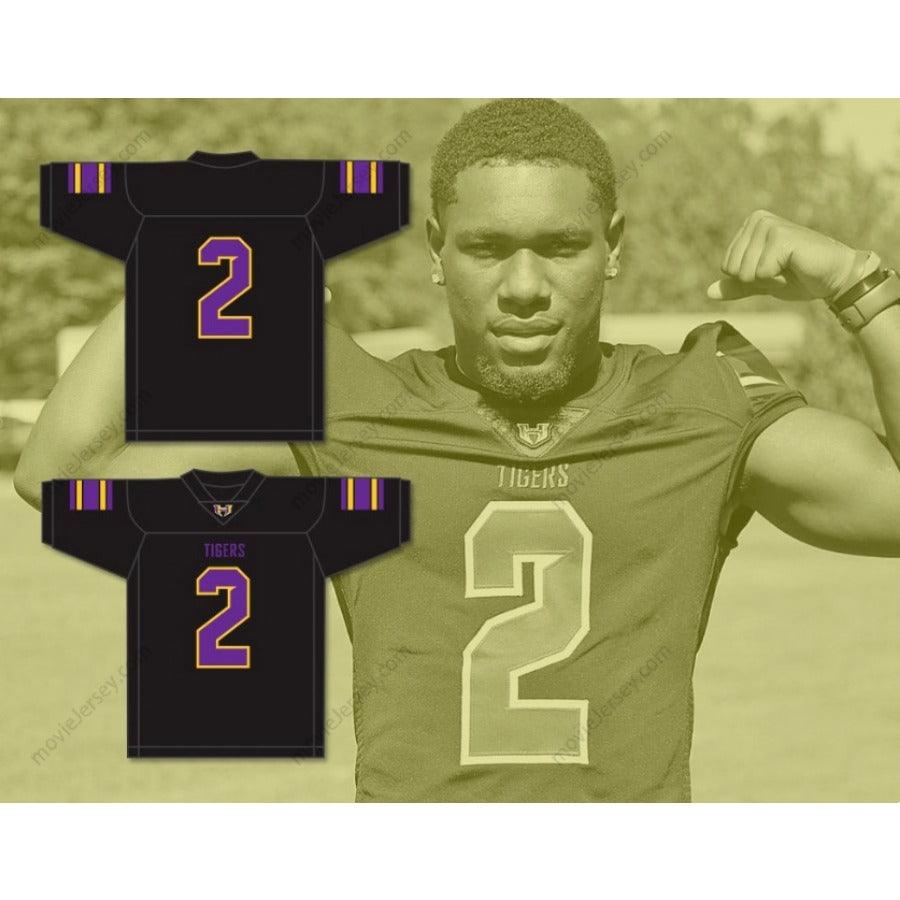 CUSTOM ANY Name Number SNOOP CONNER 2 HATTIESBURG HIGH SCHOOL TIGERS Football Jersey Top Stitched S-6XL