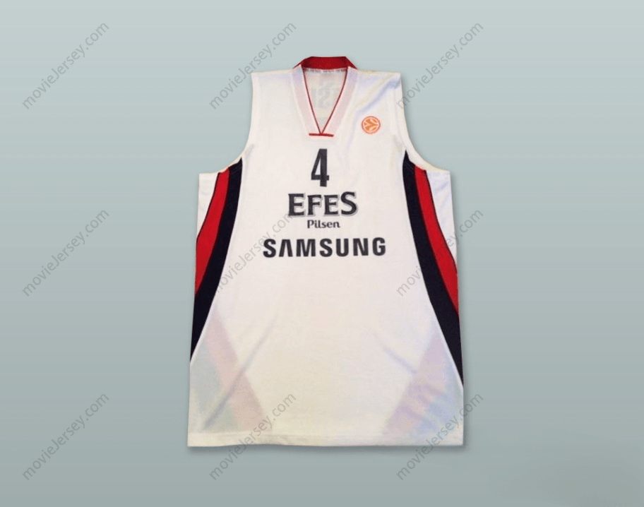 CUSTOM ANY Name Number MARIO KASUN 4 ANADOLU EFES SK ISTANBUL TURKEY BASKETBALL JERSEY Top Stitched S-6XL