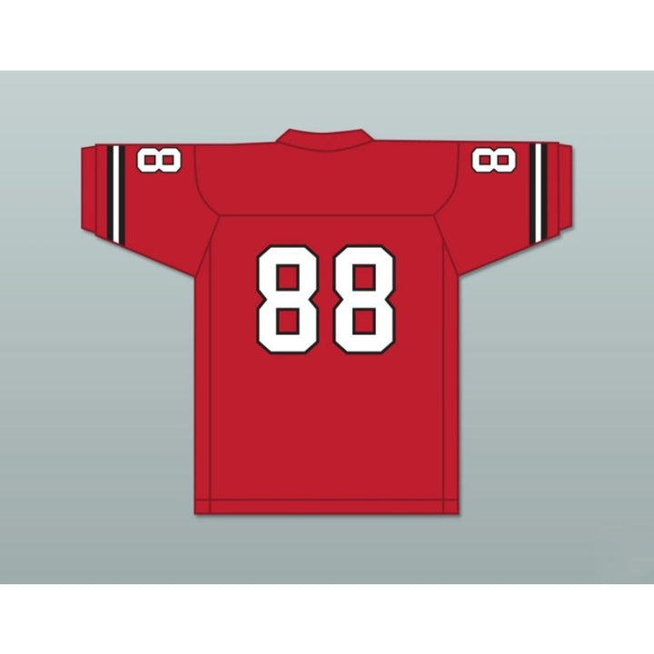 CUSTOM ANY Name Number WILL SMITH 88 FASHION RED Football Jersey Top Stitched S-6XL