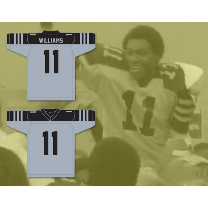 CUSTOM ANY Name Number MYKELTI WILLIAMSON LEVANDER BIRD WILLIAMS 11 CENTRAL HIGH SCHOOL WILDCATS AWAY Football Jersey Top Stitched S-6XL