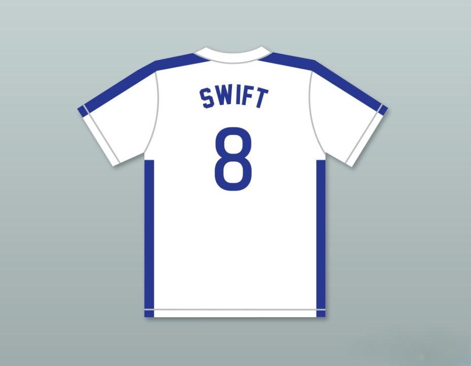 Custom Any Name Number BILL SWIFT 8 1984 USA TEAM WHITE BASEBALL JERSEY Top Stitched S-6XL