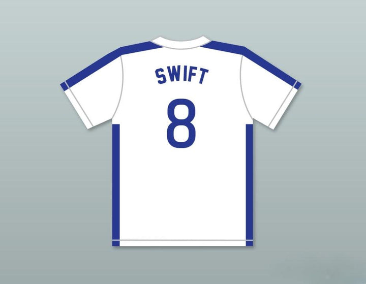 Custom Any Name Number BILL SWIFT 8 1984 USA TEAM WHITE BASEBALL JERSEY Top Stitched S-6XL