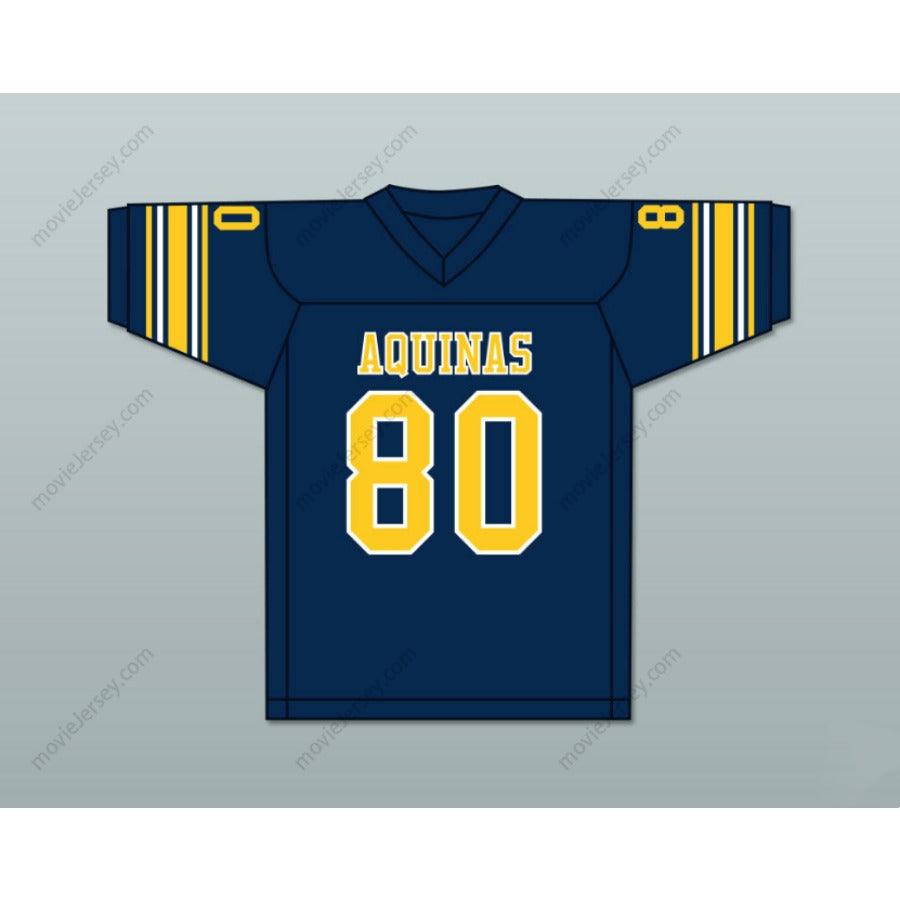 CUSTOM ANY Name Number MICHAEL IRVIN 80   AQUINAS HIGH SCHOOL RAIDERS Football Jersey Top Stitched S-6XL