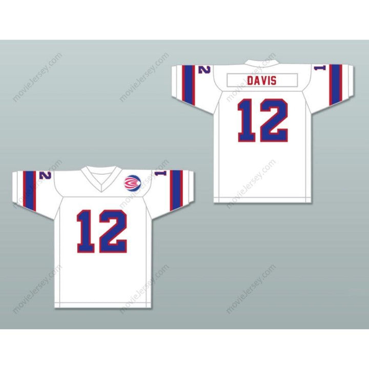 CUSTOM ANY Name Number 1974 WFL BOB DAVIS 12 FLORIDA BLAZERS ROAD Football Jersey Top Stitched S-6XL