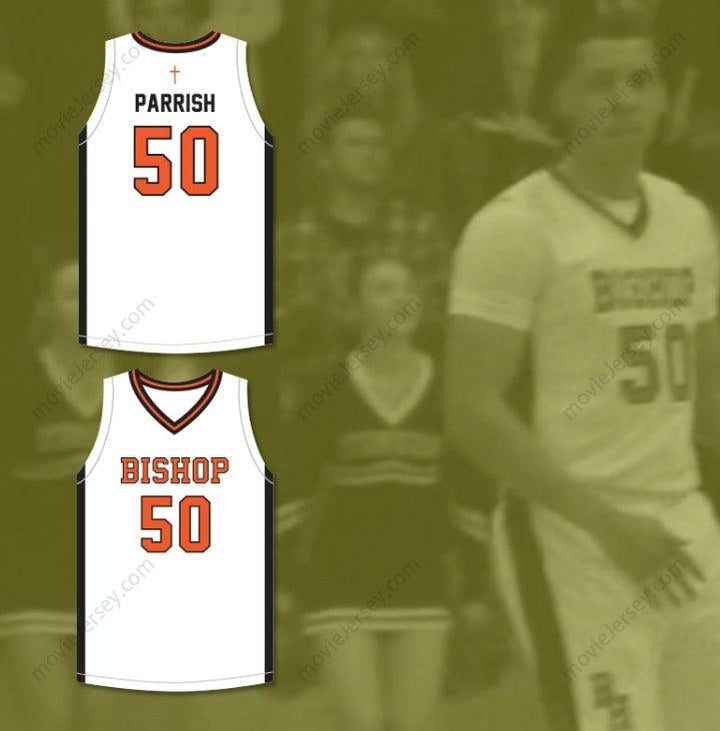 CUSTOM ANY Name Number MARCUS PARRISH 50 BISHOP HAYES TIGERS WHITE BASKETBALL JERSEY THE WAY BACK Top Stitched S-6XL