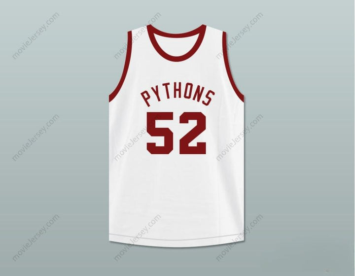 CUSTOM ANY Name Number BULLET HAINES 52  PYTHONS BASKETBALL JERSEY THE FISH THAT SAVED  Top Stitched S-6XL