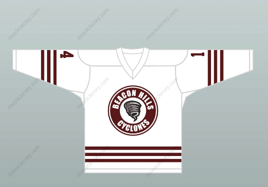 Custom Any Name Number Isaac Lahey 14 Beacon Hills Cyclones Hockey Jersey Teen Wolf TV Series Top Stitched S-6XL