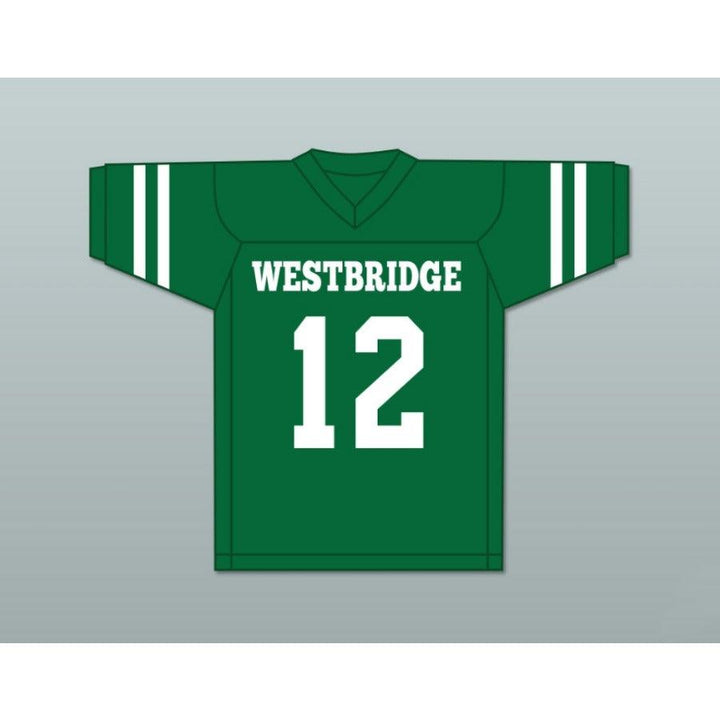 CUSTOM ANY Name Number MILO VENTIMIGLIA LETTERMAN 12 WESTBRIDGE HIGH SCHOOL Football Jersey Top Stitched S-6XL