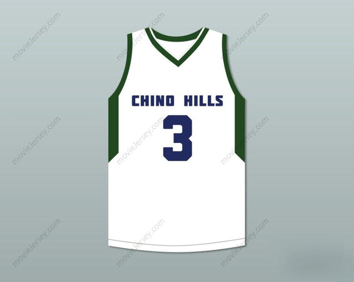CUSTOM ANY Name Number LIANGELO BALL 3   HUSKIES WHITE BASKETBALL JERSEY 2 Top Stitched S-6XL