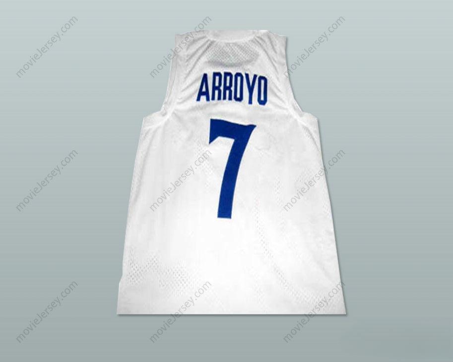 CUSTOM ANY Name Number CARLOS ARROYO 7 PUERTO RICO BASKETBALL JERSEY Top Stitched S-6XL