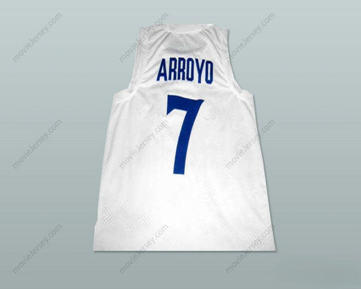 CUSTOM ANY Name Number CARLOS ARROYO 7 PUERTO RICO BASKETBALL JERSEY Top Stitched S-6XL