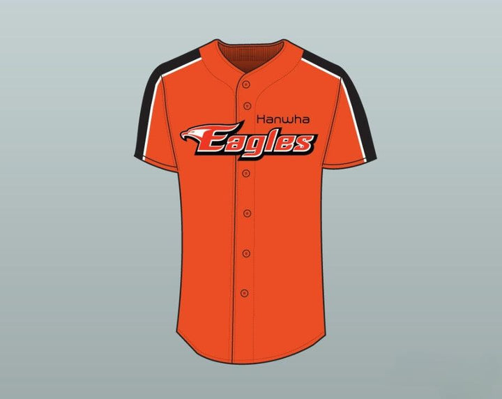 Custom Any Name Number HYUN-JIN RYU HANWHA EAGLES 99 BASEBALL JERSEY Top Stitched S-6XL
