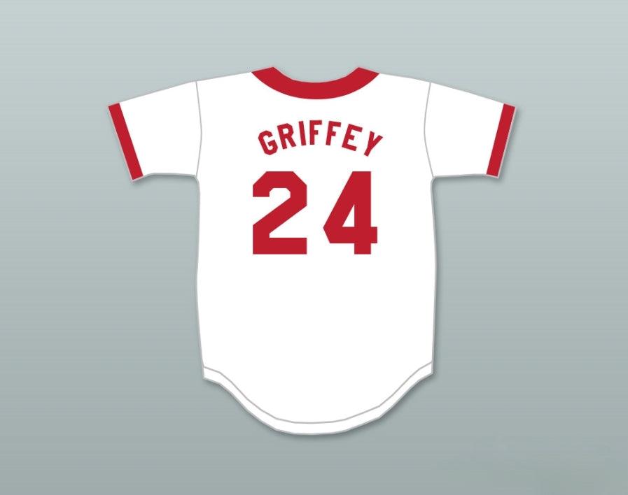Custom Any Name Number KEN GRIFFEY JR 24  NUCLEAR POWER PLANT SOFTBALL TEAM BASEBALL JERSEY Top Stitched S-6XL