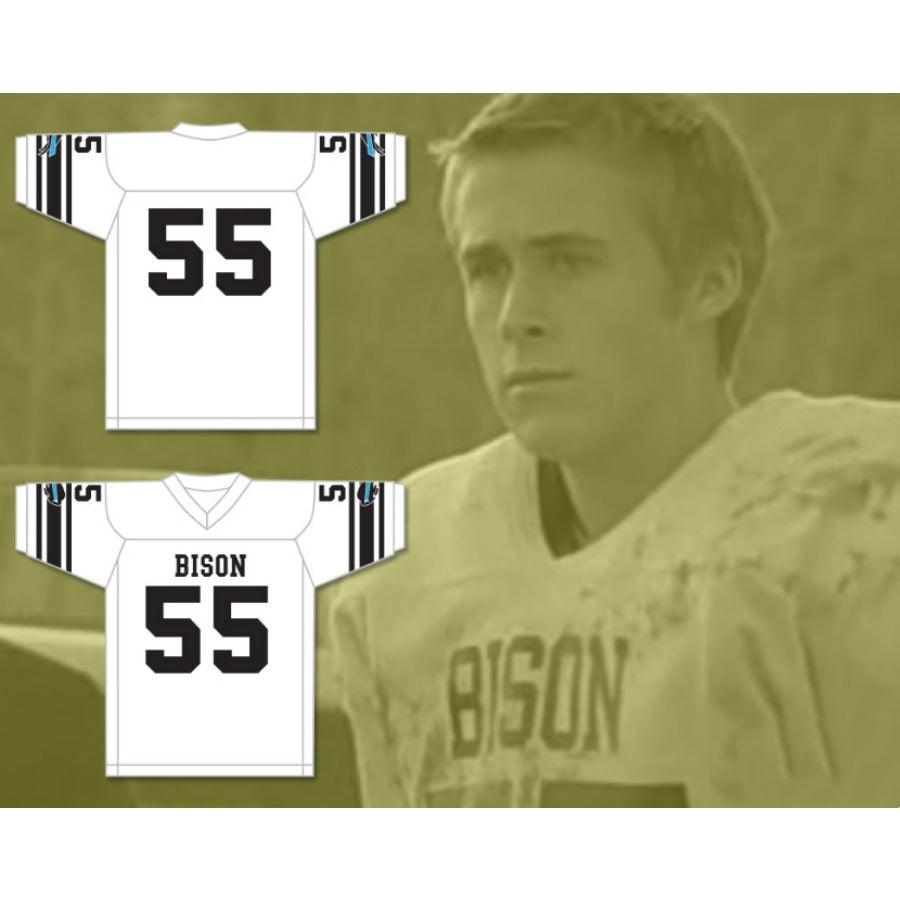 CUSTOM ANY Name Number ROY CHUTNEY 55 BLUE SPRINGS BISON HIGH SCHOOL Football Jersey Top Stitched S-6XL