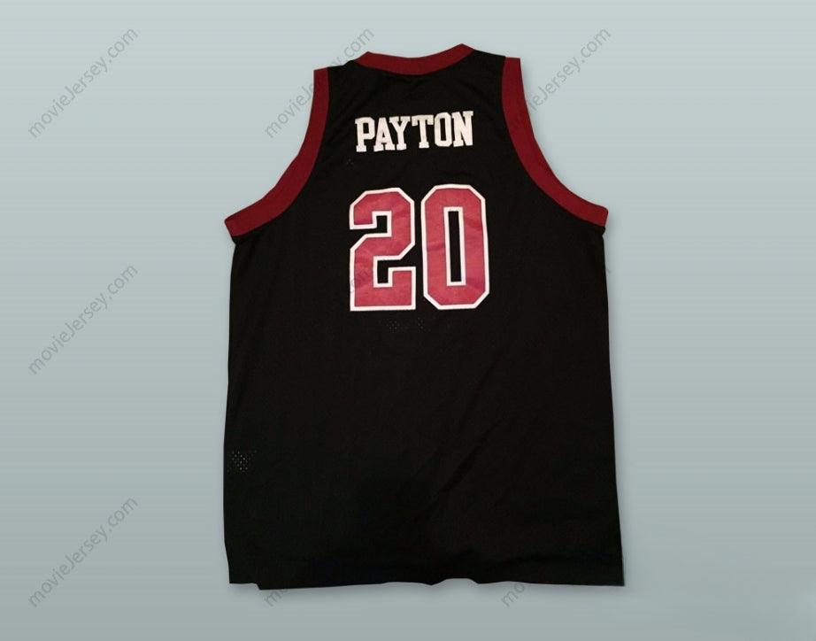 CUSTOM ANY Name Number GARY PAYTON 20 SKYLINE HIGH SCHOOL BASKETBALL JERSEY BLACK Top Stitched S-6XL