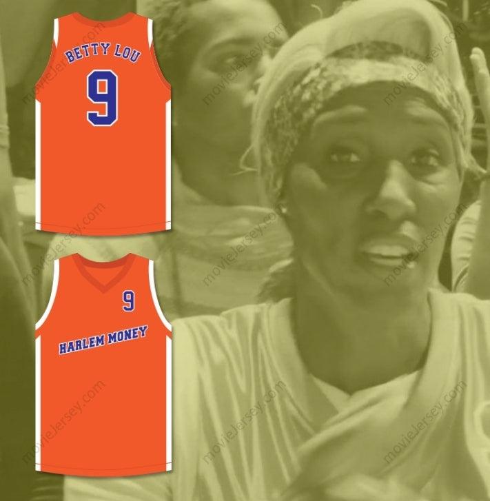 CUSTOM ANY Name Number BETTY LOU 9 HARLEM MONEY BASKETBALL JERSEY UNCLE DREW Top Stitched S-6XL