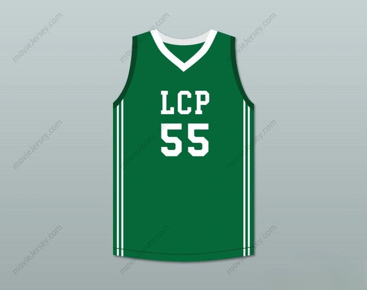 CUSTOM ANY Name Number TACKO FALL 55   LIONS GREEN BASKETBALL JERSEY Top Stitched S-6XL